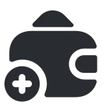 Wallet Add SVG Icon